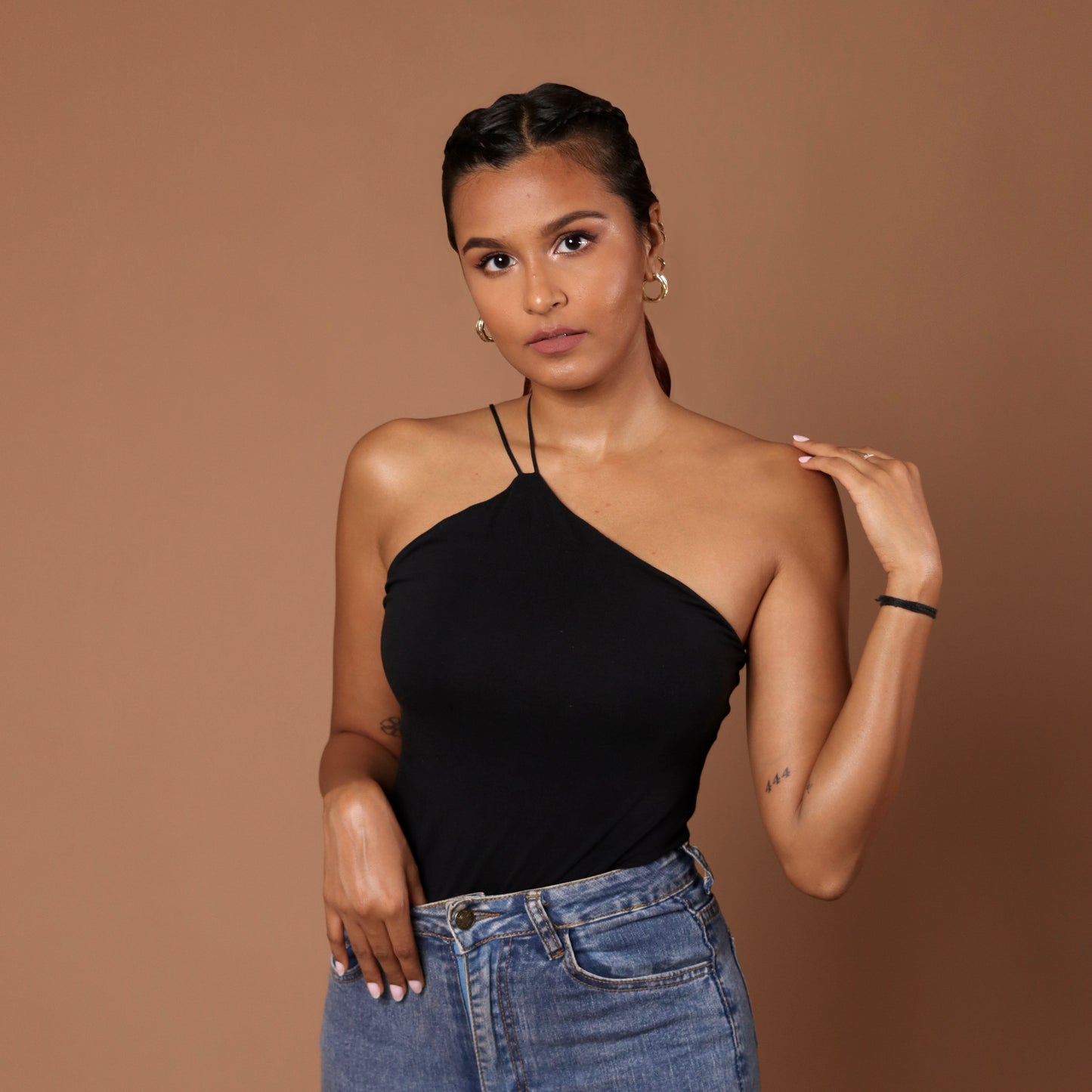 ONE Shoulder Bodysuits