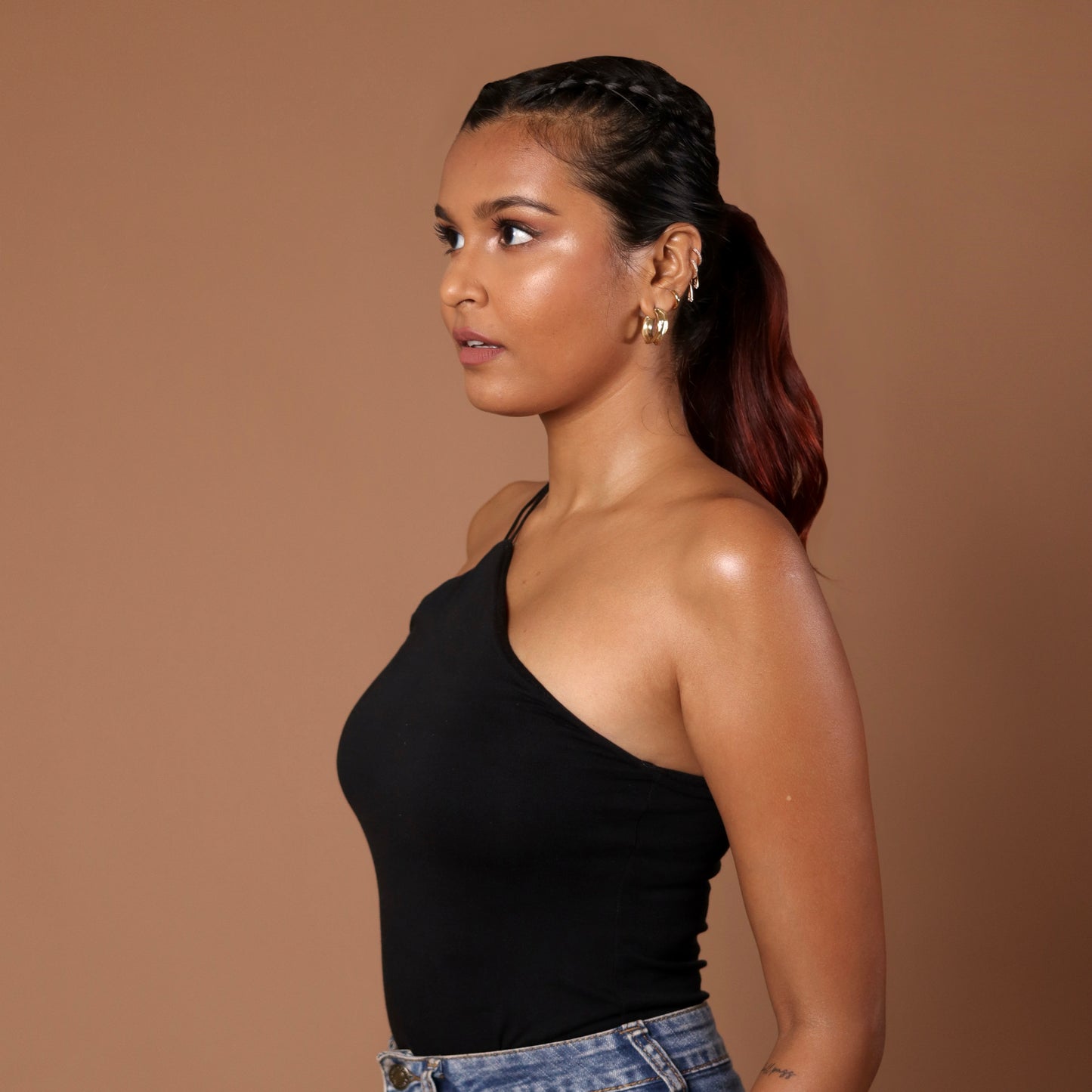 ONE Shoulder Bodysuits