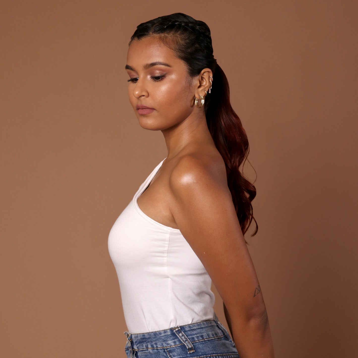 ONE Shoulder Bodysuits