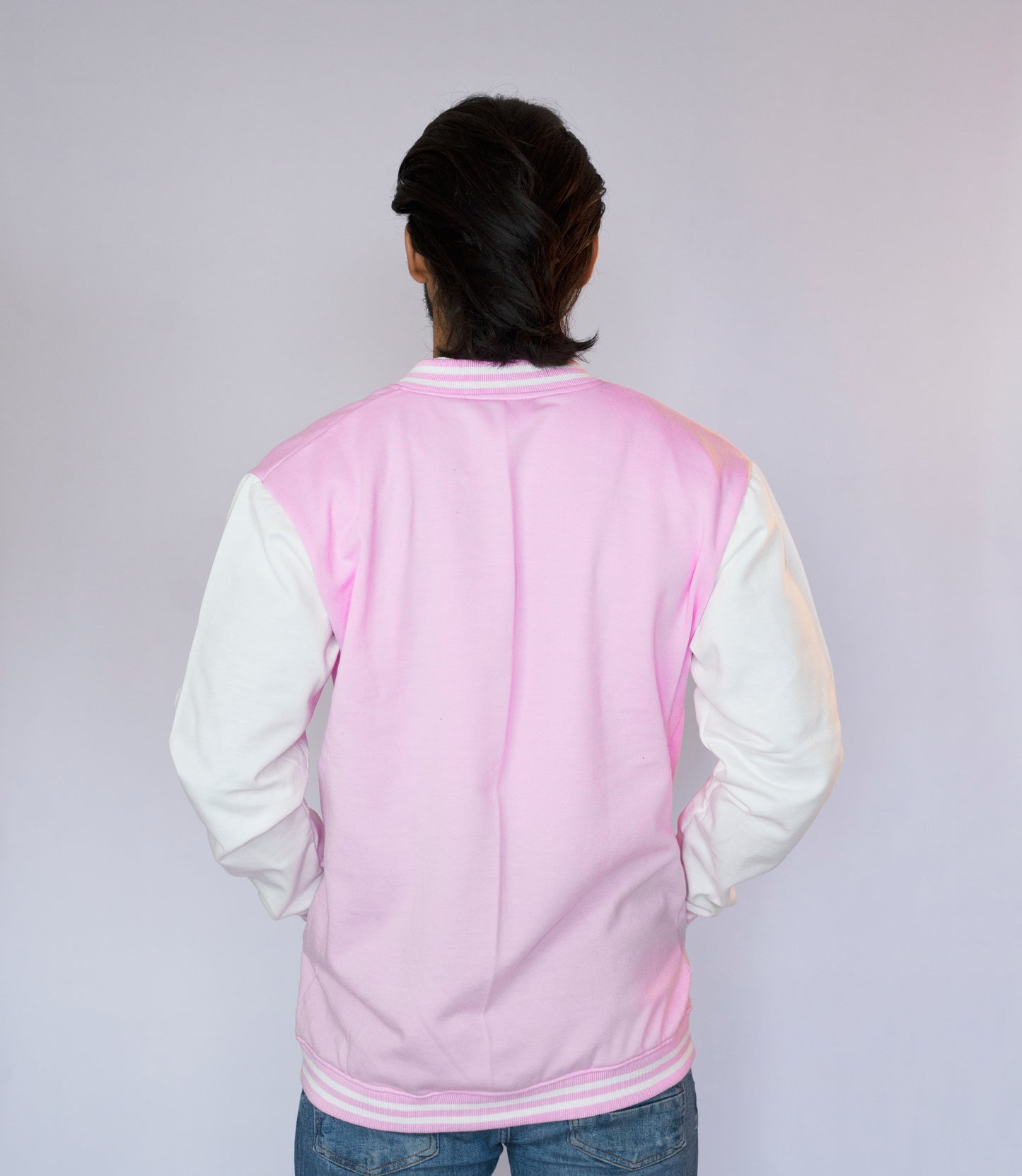 The Jock Jacket: The Rosewood High Jock Jacket (PINK)