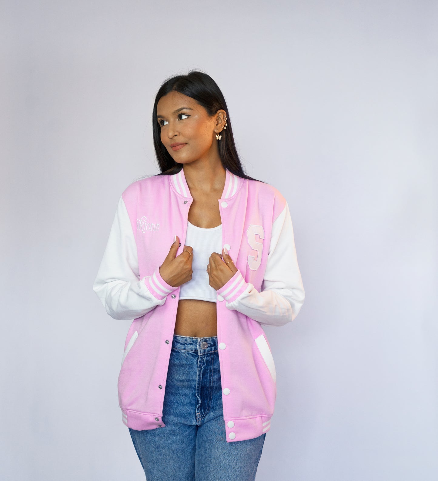 The Jock Jacket: The Rosewood High Jock Jacket (PINK)