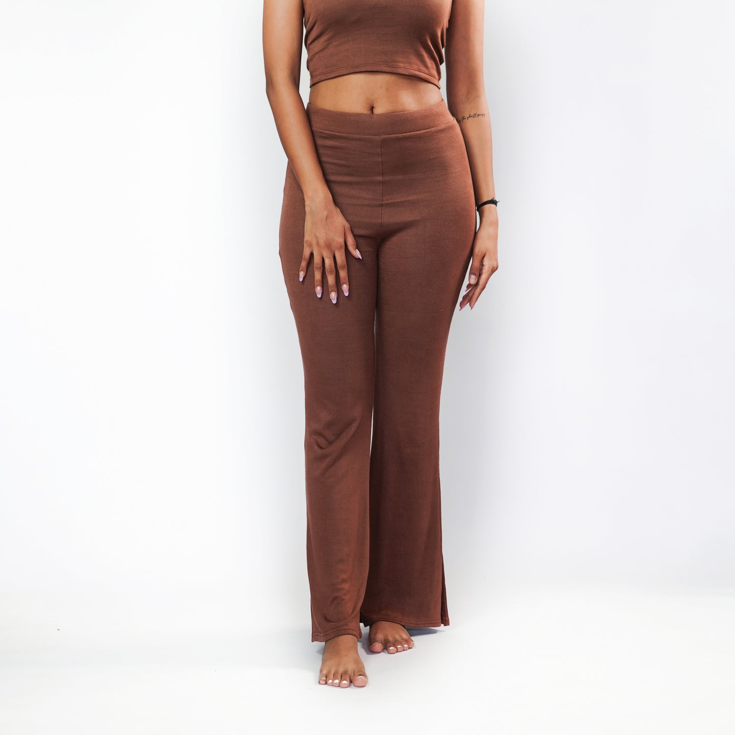 3 Piece Off Duty Set: Beyonce Brown
