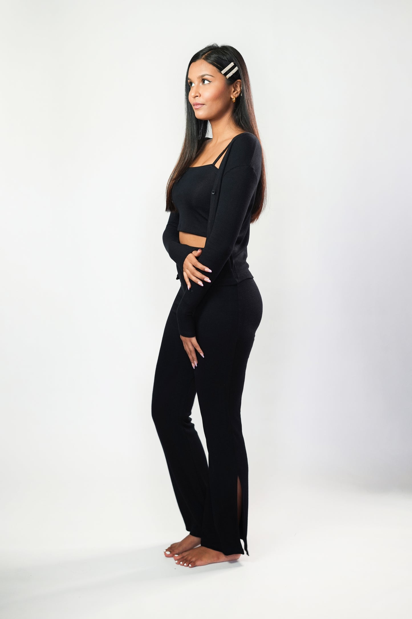 3 Piece Off Duty Set: Kardashian Kohl
