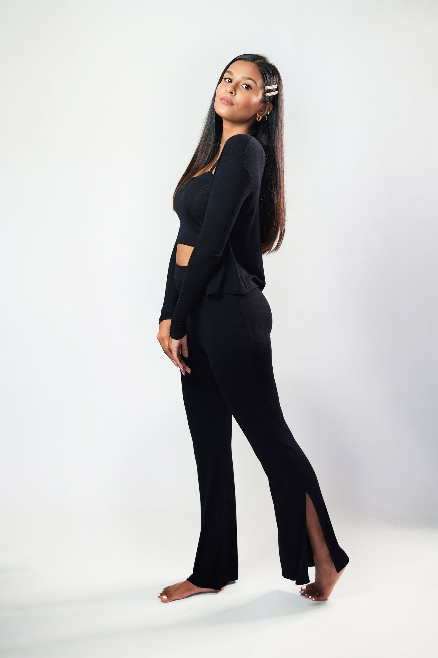 3 Piece Off Duty Set: Kardashian Kohl
