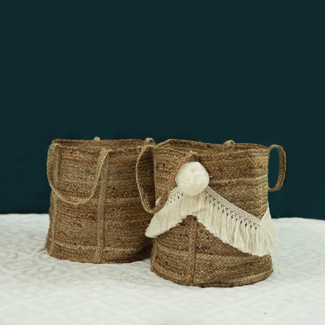 Jute Brown Baskets