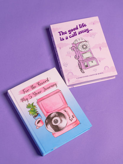 5 Year Journal and The Gratitude Journal – Combo