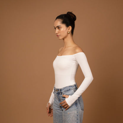 Off-Shoulder Bodysuits