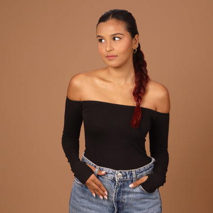 Off-Shoulder Bodysuits