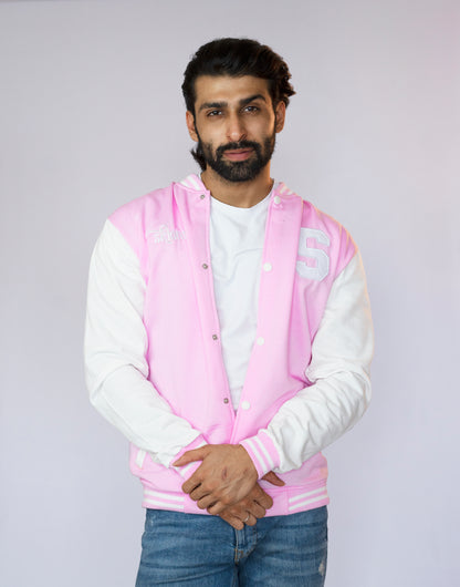 The Jock Jacket: The Rosewood High Jock Jacket (PINK)