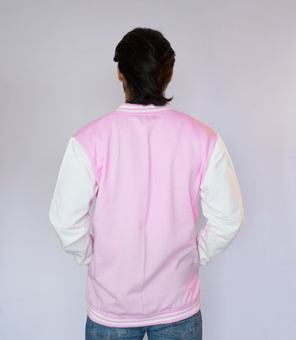 The Jock Jacket: The Rosewood High Jock Jacket (PINK)