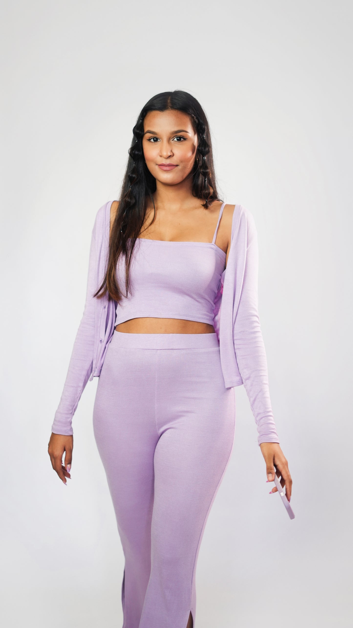 3 Piece Off Duty Set: Lindsay Lilac