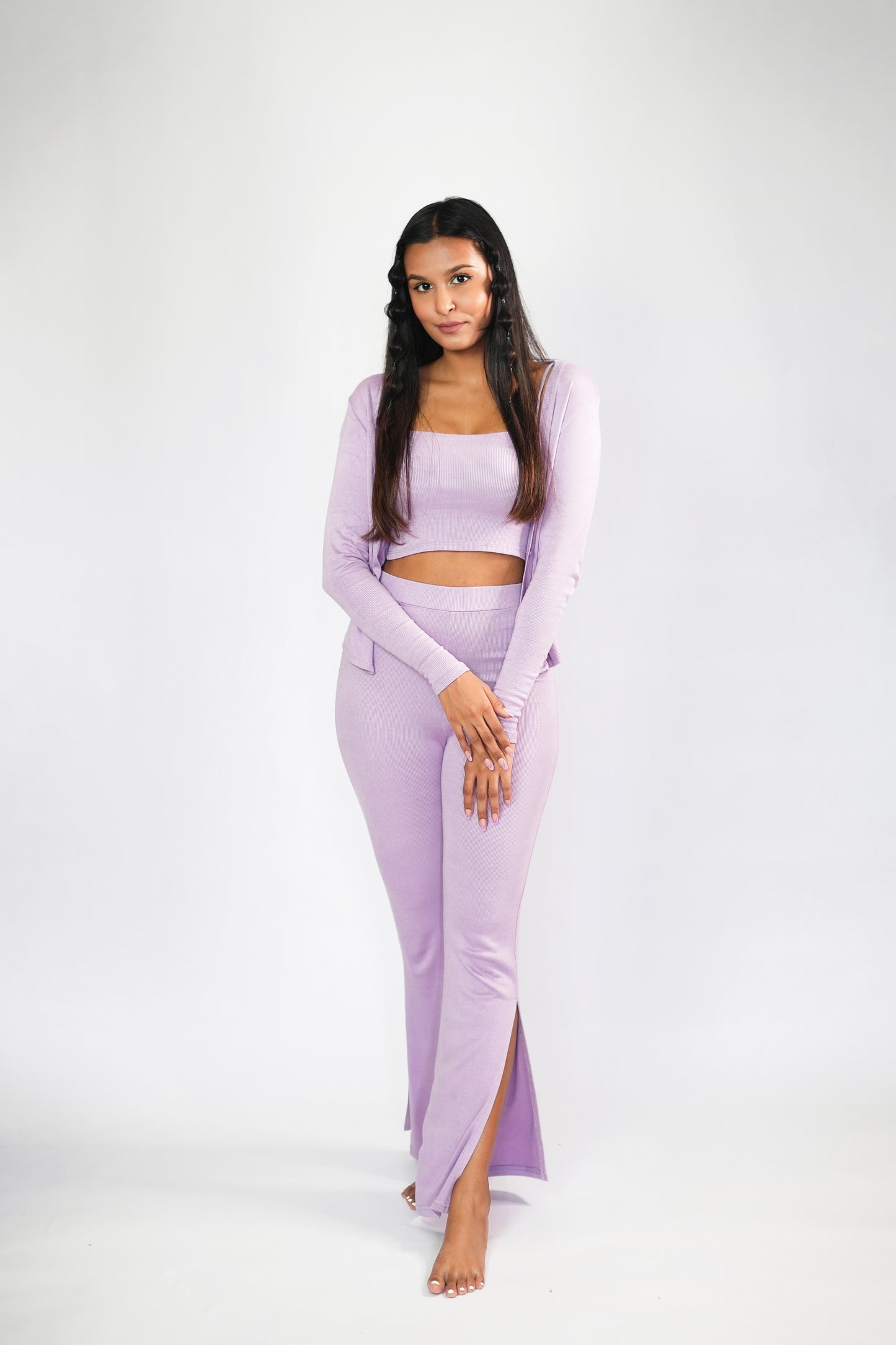 3 Piece Off Duty Set: Lindsay Lilac