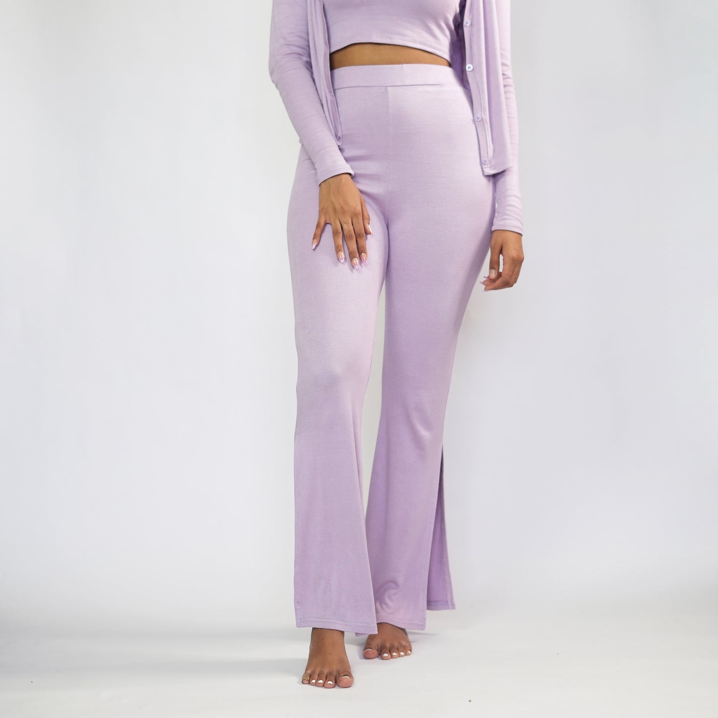 3 Piece Off Duty Set: Lindsay Lilac