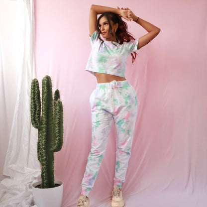 Tie-Dye Crop Tops